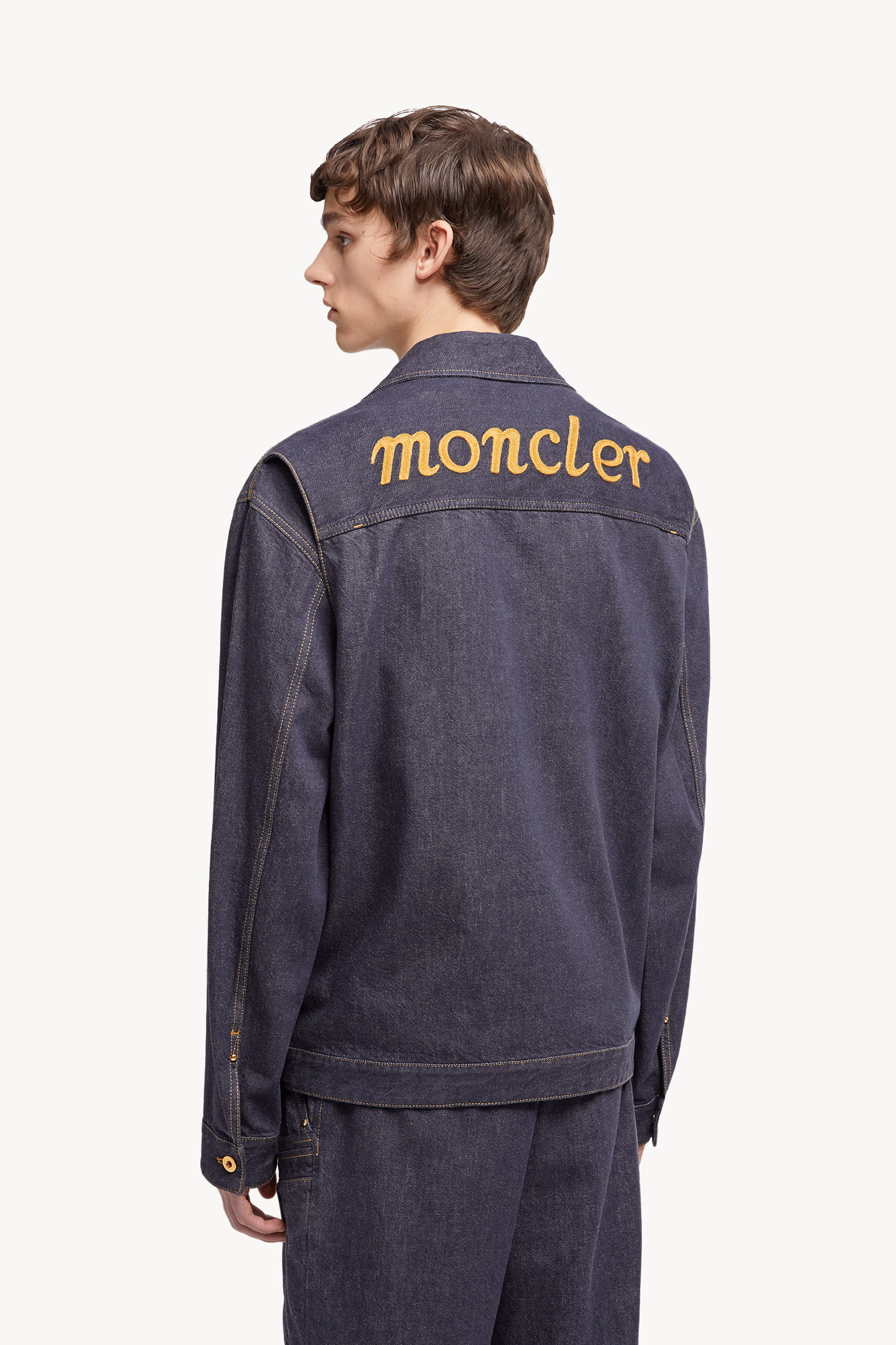 Chaqueta vaquera Moncler x Mercedes-Benz de NIGO Nepit Hombre Azul Denim Moncler 5